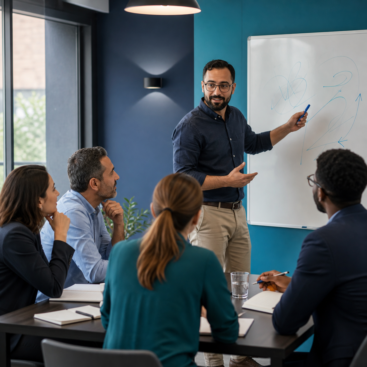 Personas participando en una sesión de formación